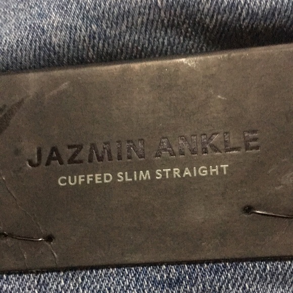 New! Citizens of Humanity Jazmin Ankle Cuffed Slim Straight Jeans 30 Pacifica - Picture 13 of 15